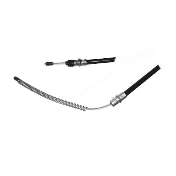 Raybestos OE Replacement; 82 Inch Cable Length/ 67.875 Inch Housing Length; Barrel End Type BC94575 - main